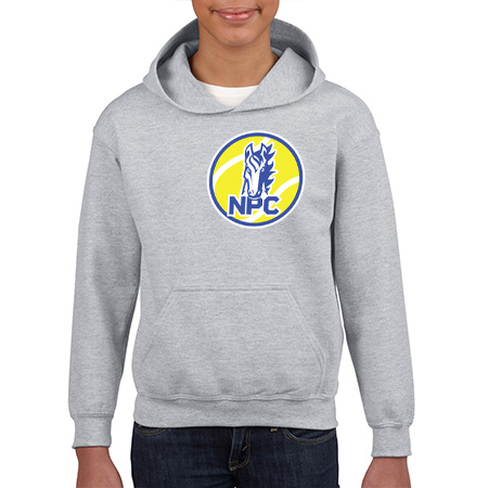 NPC Tennis Youth Heavy Blend™ Youth Hooded Sweatshirt - Image 9