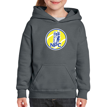 NPC Tennis Youth Heavy Blend™ Youth Hooded Sweatshirt - Image 4