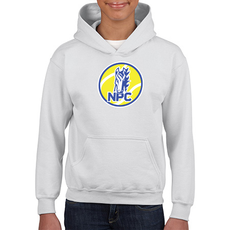NPC Tennis Youth Heavy Blend™ Youth Hooded Sweatshirt - Image 8