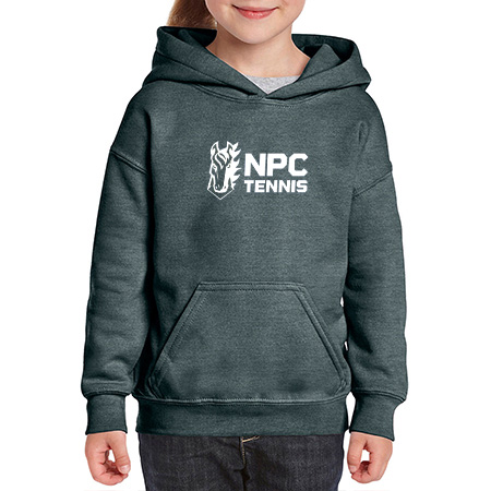 NPC Tennis Youth Heavy Blend™ Youth Hooded Sweatshirt - Image 10