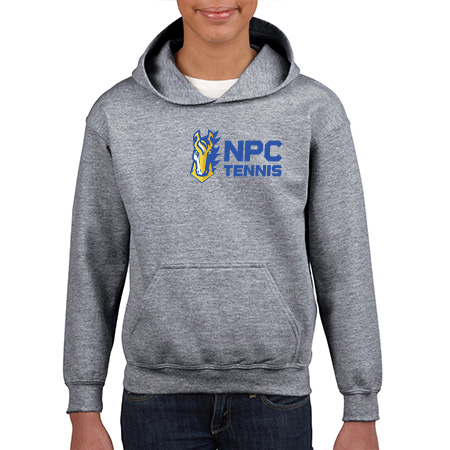 NPC Tennis Youth Heavy Blend™ Youth Hooded Sweatshirt - Image 11