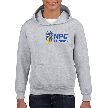 NPC Tennis Youth Heavy Blend™ Youth Hooded Sweatshirt - Image 6