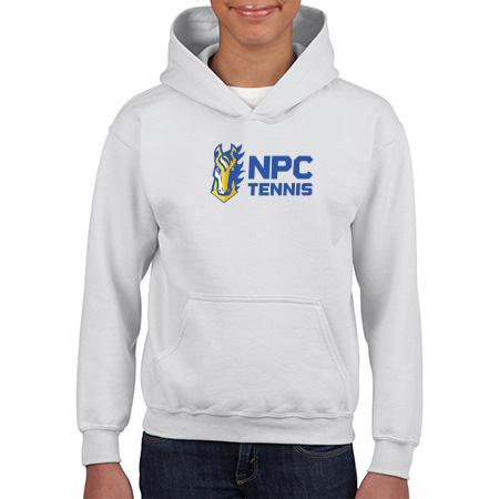 NPC Tennis Youth Heavy Blend™ Youth Hooded Sweatshirt - Image 3