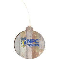NPC Tennis Light 4.18 X 3.86 Faux Wood Ornament