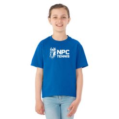 Alternative view of NPC Tennis Youth DRI-Power Youth  Poly T-Shirt