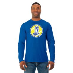 Alternative view of NPC Tennis Adult DRI-Power Long Sleeve Poly T-Shirt