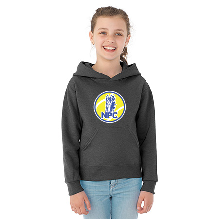 NPC Tennis Youth NuBlend® Youth Hooded Sweatshirt - Image 7