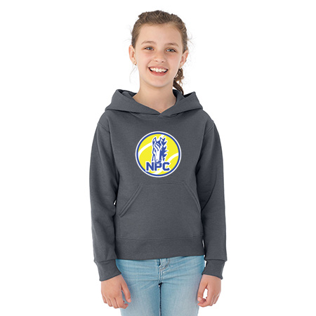 NPC Tennis Youth NuBlend® Youth Hooded Sweatshirt - Image 20