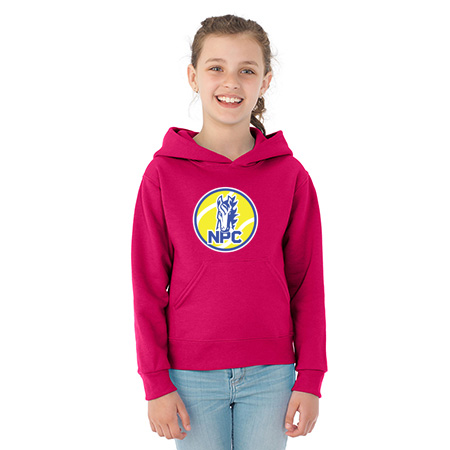 NPC Tennis Youth NuBlend® Youth Hooded Sweatshirt - Image 11
