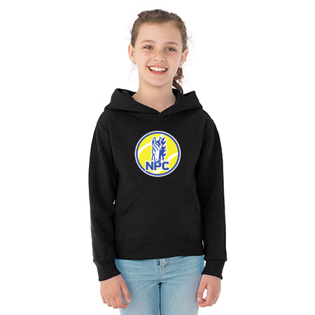 NPC Tennis Youth NuBlend® Youth Hooded Sweatshirt - Image 5