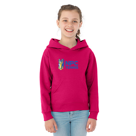NPC Tennis Youth NuBlend® Youth Hooded Sweatshirt - Image 21