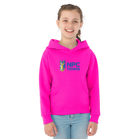 NPC Tennis Youth NuBlend® Youth Hooded Sweatshirt - Image 8