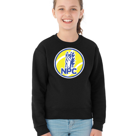 NPC Tennis Youth Youth Crew Sweatshirt - Image 5