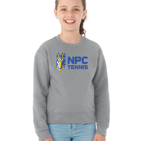 NPC Tennis Youth Youth Crew Sweatshirt - Image 4
