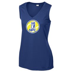 NPC Tennis Ladies Ladies Sleeveless PosiCharge® Competitor™ V-Neck Tee