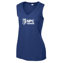 Alternative view of NPC Tennis Ladies Ladies Sleeveless PosiCharge® Competitor™ V-Neck Tee