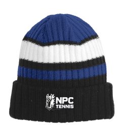 Alternative view of NPC Tennis Ribbed Tailgate Beanie
