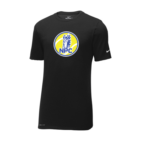 NPC Tennis Nike Dri-FIT Cotton/Poly Tee - Image 6