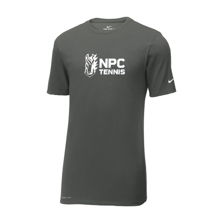 NPC Tennis Nike Dri-FIT Cotton/Poly Tee - Image 5