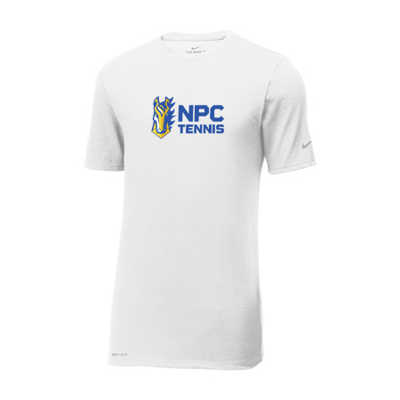 NPC Tennis Nike Dri-FIT Cotton/Poly Tee - Image 3