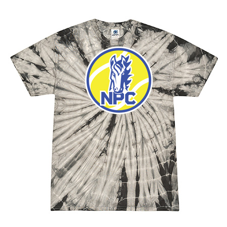 NPC Tennis Spider Tie Dye T-Shirt - Image 5