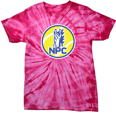 NPC Tennis Youth Youth Spider Tie Dye T-Shirt - Image 5