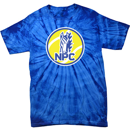 NPC Tennis Youth Youth Spider Tie Dye T-Shirt