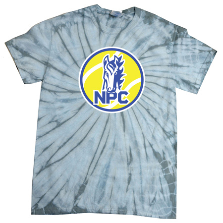 NPC Tennis Youth Youth Spider Tie Dye T-Shirt - Image 8