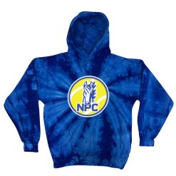 NPC Tennis Adult Tie Dye Fleece Pullover