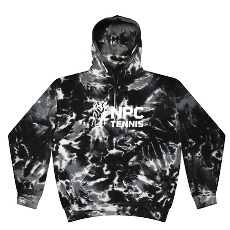 NPC Tennis Youth Youth Tie Dye Fleece Pullover - Image 8