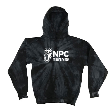 NPC Tennis Youth Youth Tie Dye Fleece Pullover - Image 3