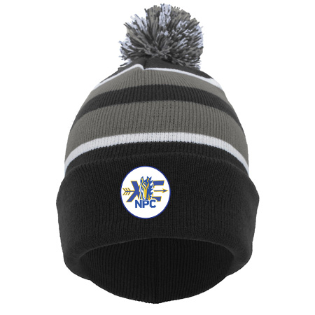NPC XC KNIT FOLD OVER POM-POM BEANIE - Image 7