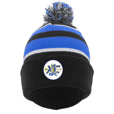 NPC XC KNIT FOLD OVER POM-POM BEANIE - Image 2