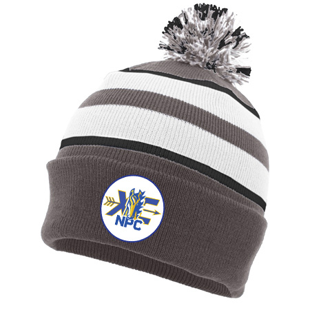 NPC XC KNIT FOLD OVER POM-POM BEANIE - Image 8