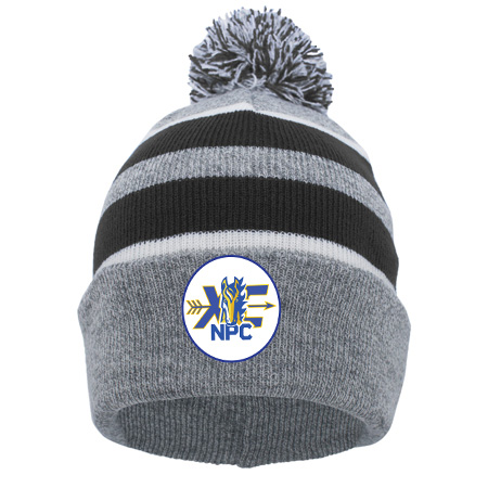 NPC XC KNIT FOLD OVER POM-POM BEANIE - Image 9
