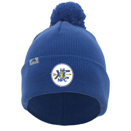 NPC XC KNIT FOLD OVER POM-POM BEANIE - Image 3