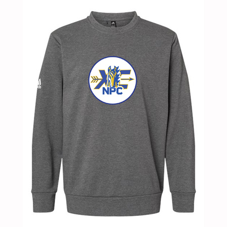 NPC XC Adidas Fleece Crewneck Sweatshirt - Image 2