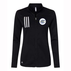 Alternative view of NPC XC Ladies Adidas 3-Stripes Double Knit Full Zip Pullover