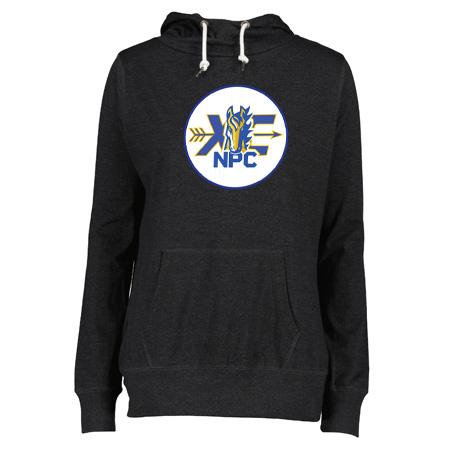NPC XC Ladies Ladies Light Funnel Neck Hoodie - Image 4