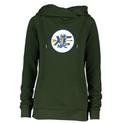 Alternative view of NPC XC Ladies Classic Fleece Funnel Neck Pullover Hood