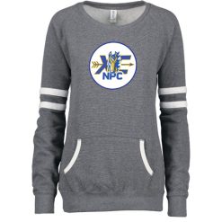 Alternative view of NPC XC Ladies Varsity Fleece Crew Neck Pullover