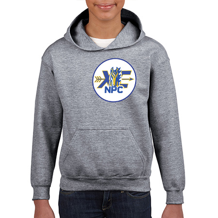 NPC XC Youth Heavy Blend™ Youth Hooded Sweatshirt - Image 9