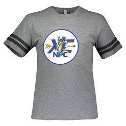 Alternative view of NPC XC Adult Men's Football Tee