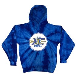 Alternative view of NPC XC Adult Tie Dye Fleece Pullover