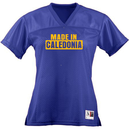 Caledonia Ladies Junior Fit Replica Football Tee - Image 18