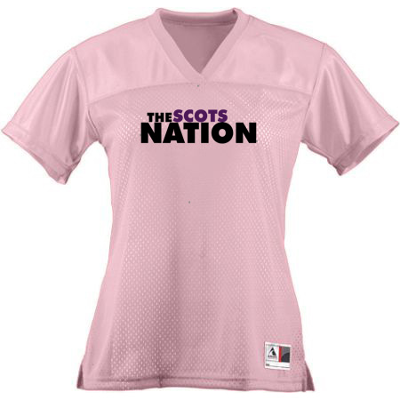 Caledonia Ladies Junior Fit Replica Football Tee - Image 13