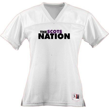 Caledonia Ladies Junior Fit Replica Football Tee - Image 21