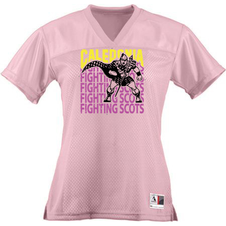 Caledonia Ladies Junior Fit Replica Football Tee - Image 26