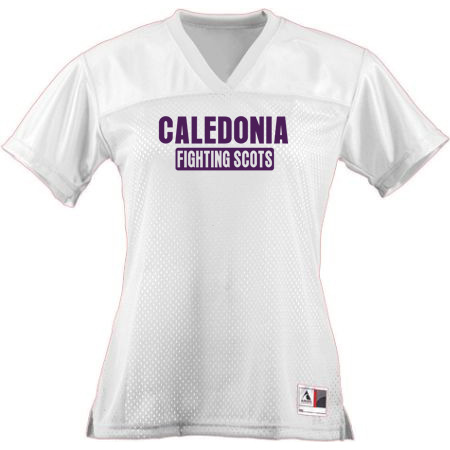 Caledonia Ladies Junior Fit Replica Football Tee - Image 22