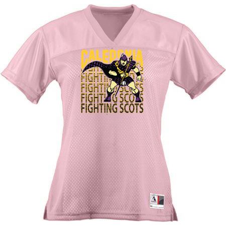 Caledonia Ladies Junior Fit Replica Football Tee - Image 17